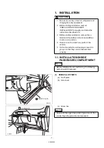 Preview for 6 page of Toyota 21L Installation Manual