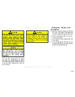 Preview for 169 page of Toyota 4Runner 1997 Operation Manual