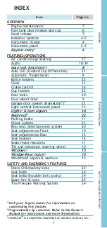 Preview for 3 page of Toyota 4Runner 2008 Quick Reference Manual