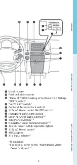 Preview for 5 page of Toyota 4Runner 2008 Quick Reference Manual