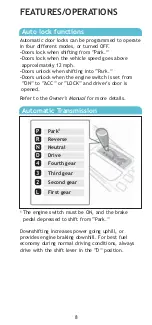 Preview for 10 page of Toyota 4Runner 2008 Quick Reference Manual