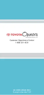 Preview for 28 page of Toyota 4Runner 2008 Quick Reference Manual