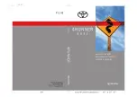 Toyota 4Runner 2021 Owner'S Manual предпросмотр