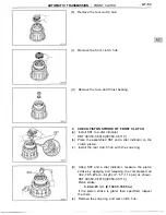 Preview for 66 page of Toyota A442F Repair Manual