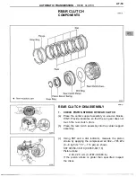 Preview for 72 page of Toyota A442F Repair Manual