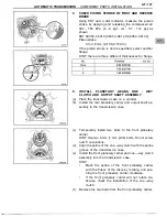 Preview for 120 page of Toyota A442F Repair Manual