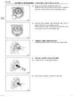 Preview for 121 page of Toyota A442F Repair Manual