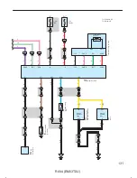 Предварительный просмотр 132 страницы Toyota ACA33 Series Electrical Wiring Diagram