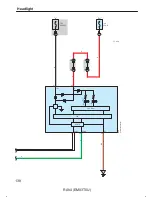 Предварительный просмотр 139 страницы Toyota ACA33 Series Electrical Wiring Diagram