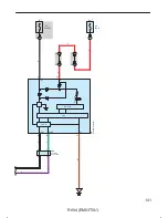 Предварительный просмотр 142 страницы Toyota ACA33 Series Electrical Wiring Diagram