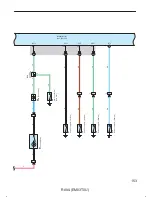 Предварительный просмотр 154 страницы Toyota ACA33 Series Electrical Wiring Diagram