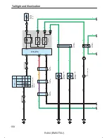 Предварительный просмотр 159 страницы Toyota ACA33 Series Electrical Wiring Diagram