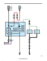 Предварительный просмотр 174 страницы Toyota ACA33 Series Electrical Wiring Diagram