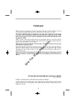 Предварительный просмотр 2 страницы Toyota AURION Owner'S Manual