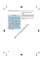 Предварительный просмотр 61 страницы Toyota AURION Owner'S Manual