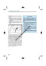 Предварительный просмотр 75 страницы Toyota AURION Owner'S Manual