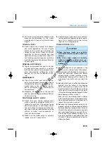 Предварительный просмотр 224 страницы Toyota AURION Owner'S Manual