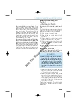 Предварительный просмотр 250 страницы Toyota AURION Owner'S Manual