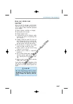 Предварительный просмотр 258 страницы Toyota AURION Owner'S Manual