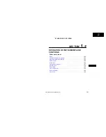 Preview for 181 page of Toyota Avalon 2001 Operating Manual