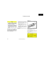 Preview for 186 page of Toyota Avalon 2001 Operating Manual