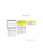 Предварительный просмотр 303 страницы Toyota Avalon 2004 Owner'S Manual