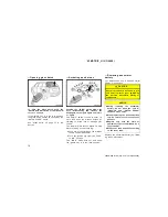 Preview for 18 page of Toyota AVALON 2005 Operating Manual