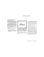 Preview for 65 page of Toyota AVALON 2005 Operating Manual