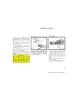 Preview for 91 page of Toyota AVALON 2005 Operating Manual