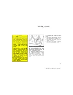 Preview for 127 page of Toyota AVALON 2005 Operating Manual