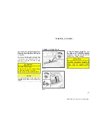 Preview for 177 page of Toyota AVALON 2005 Operating Manual