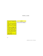 Preview for 270 page of Toyota AVALON 2005 Operating Manual