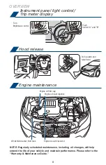 Preview for 10 page of Toyota Avalon 2017 Quick Reference Manual