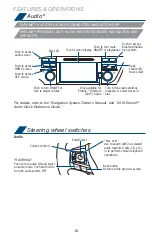 Preview for 20 page of Toyota Avalon 2017 Quick Reference Manual