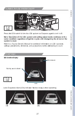 Preview for 29 page of Toyota Avalon 2017 Quick Reference Manual