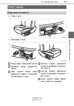 Preview for 131 page of Toyota Avalon Hybrid 2018 Owner'S Manual