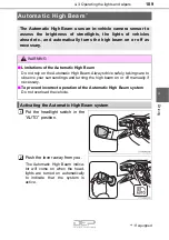 Preview for 189 page of Toyota Avalon Hybrid 2018 Owner'S Manual