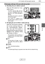 Preview for 213 page of Toyota Avalon Hybrid 2018 Owner'S Manual