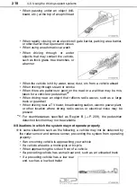 Preview for 218 page of Toyota Avalon Hybrid 2018 Owner'S Manual