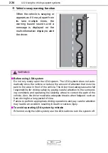 Preview for 224 page of Toyota Avalon Hybrid 2018 Owner'S Manual