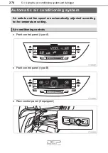 Preview for 274 page of Toyota Avalon Hybrid 2018 Owner'S Manual