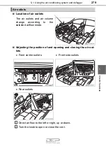 Preview for 279 page of Toyota Avalon Hybrid 2018 Owner'S Manual