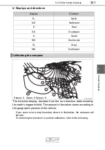 Preview for 321 page of Toyota Avalon Hybrid 2018 Owner'S Manual