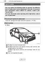 Preview for 378 page of Toyota Avalon Hybrid 2018 Owner'S Manual