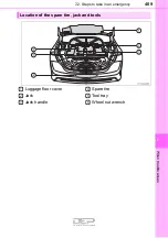 Preview for 409 page of Toyota Avalon Hybrid 2018 Owner'S Manual