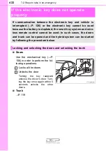 Preview for 422 page of Toyota Avalon Hybrid 2018 Owner'S Manual