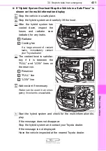 Preview for 431 page of Toyota Avalon Hybrid 2018 Owner'S Manual