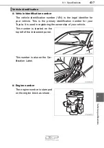 Preview for 437 page of Toyota Avalon Hybrid 2018 Owner'S Manual