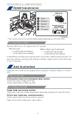 Preview for 13 page of Toyota Avalon Hybrid 2021 Quick Reference Manual