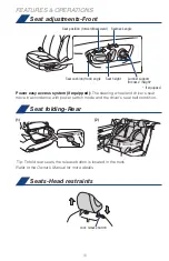 Preview for 19 page of Toyota Avalon Hybrid 2021 Quick Reference Manual